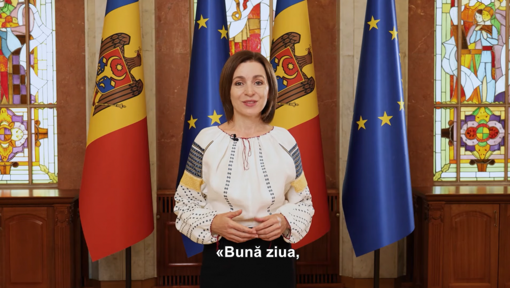 VIDEO // Mesajul Maiei Sandu cu prilejul Zilei Limbii Române